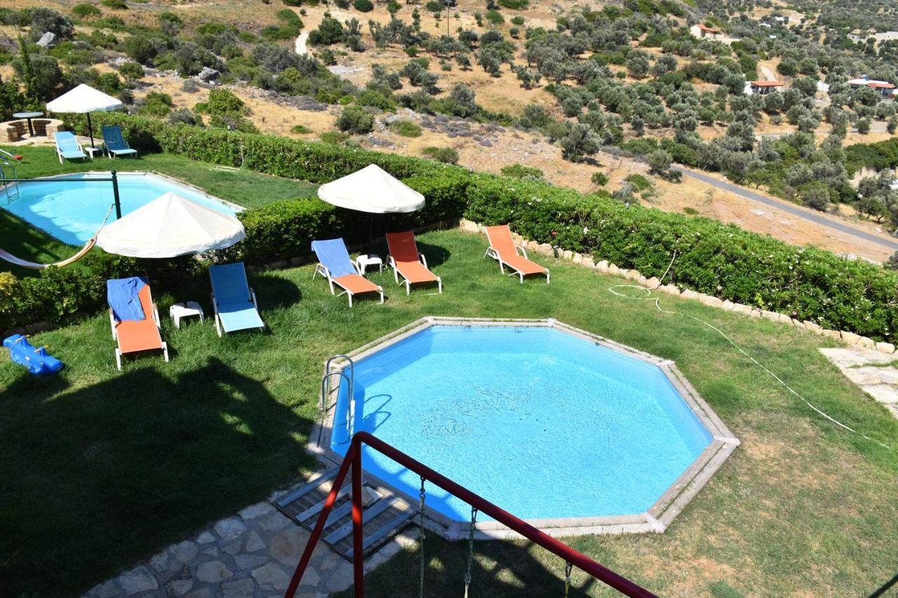 Triopetra Luxury Villas Fournou Lago Esterno foto