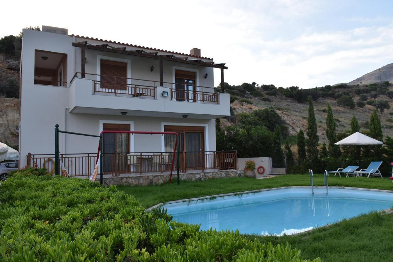 Triopetra Luxury Villas Fournou Lago Esterno foto