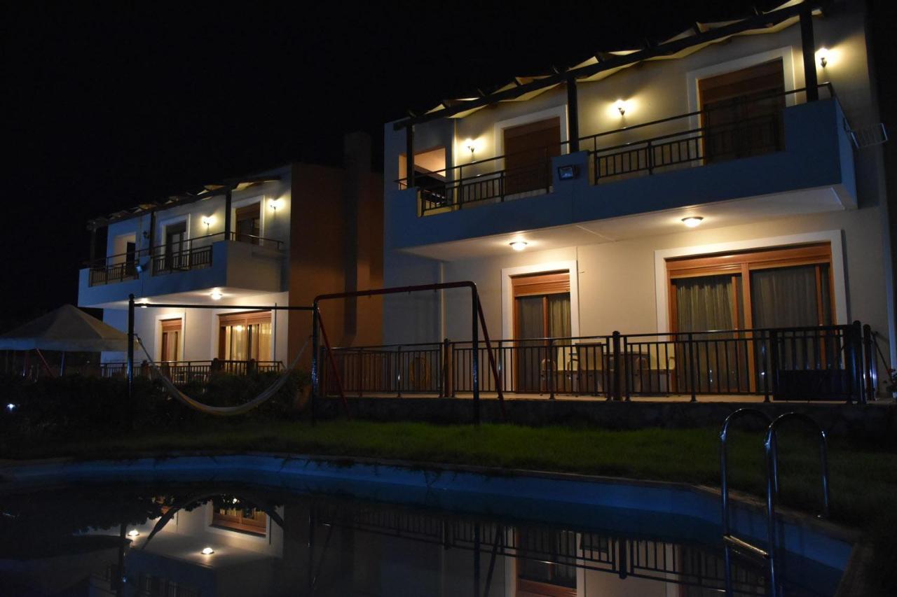 Triopetra Luxury Villas Fournou Lago Esterno foto