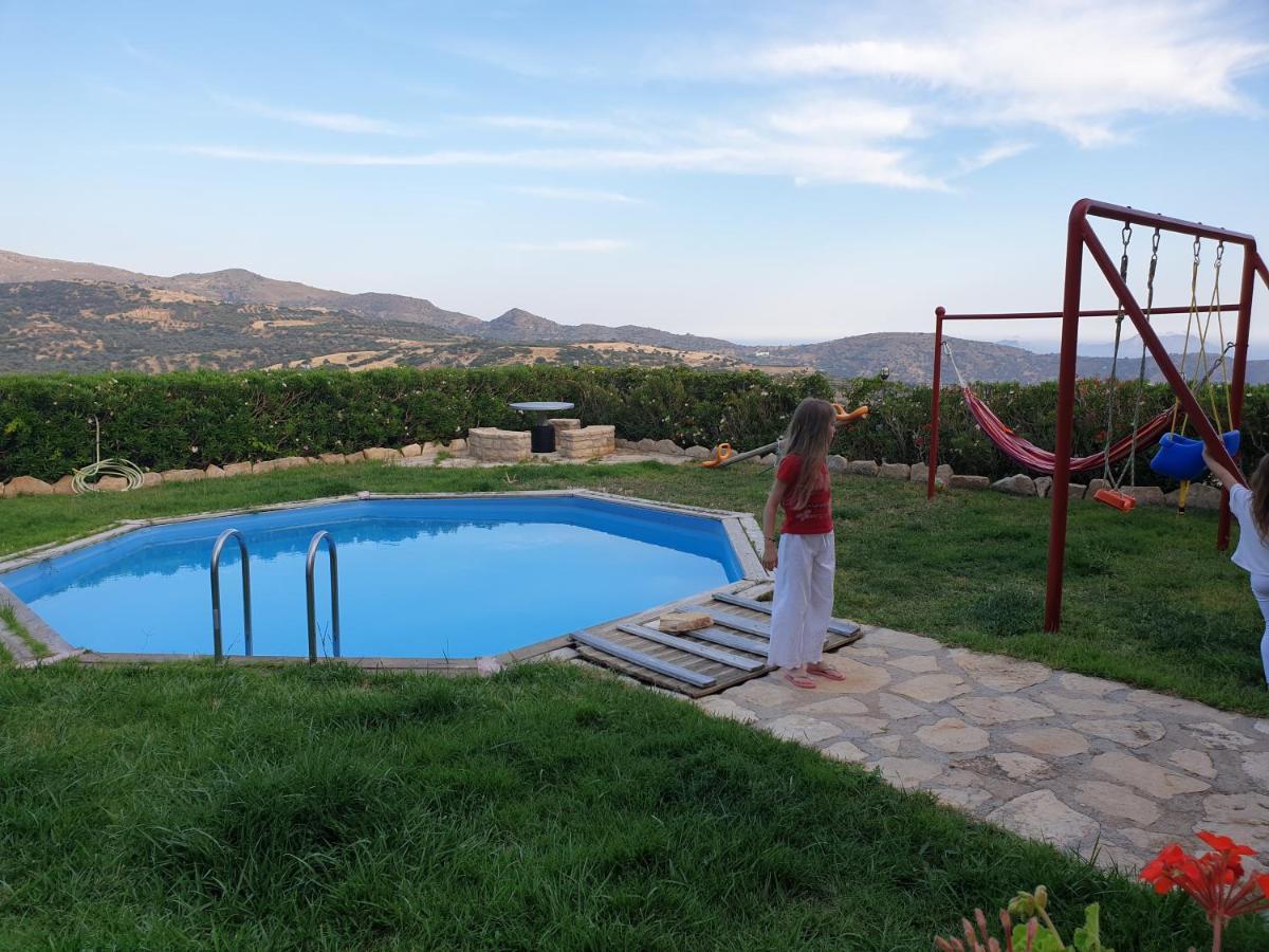 Triopetra Luxury Villas Fournou Lago Esterno foto