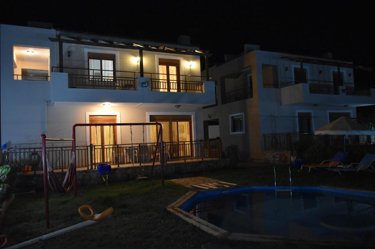 Triopetra Luxury Villas Fournou Lago Esterno foto