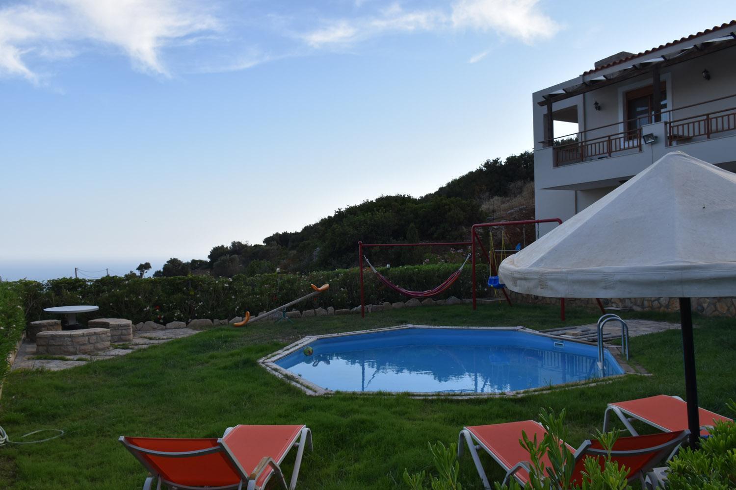 Triopetra Luxury Villas Fournou Lago Esterno foto