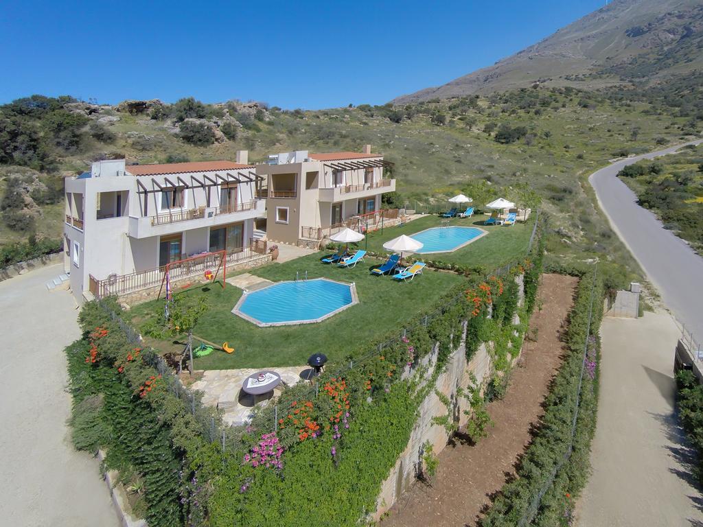 Triopetra Luxury Villas Fournou Lago Esterno foto