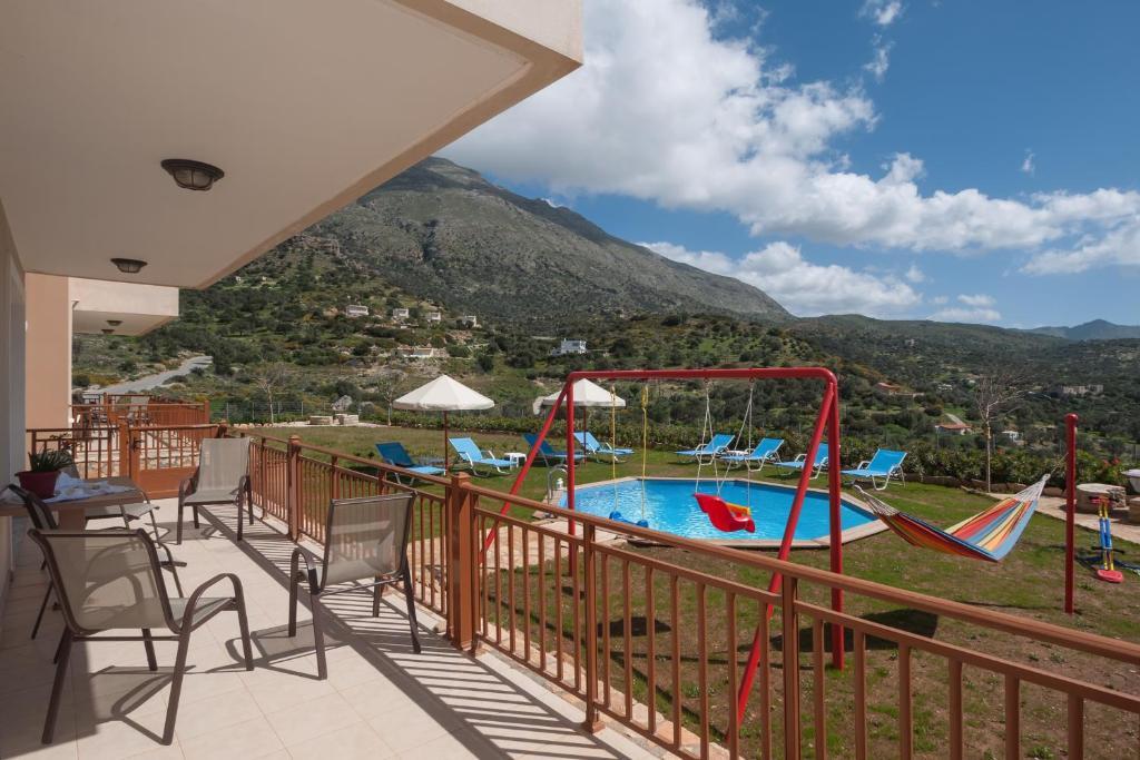 Triopetra Luxury Villas Fournou Lago Camera foto